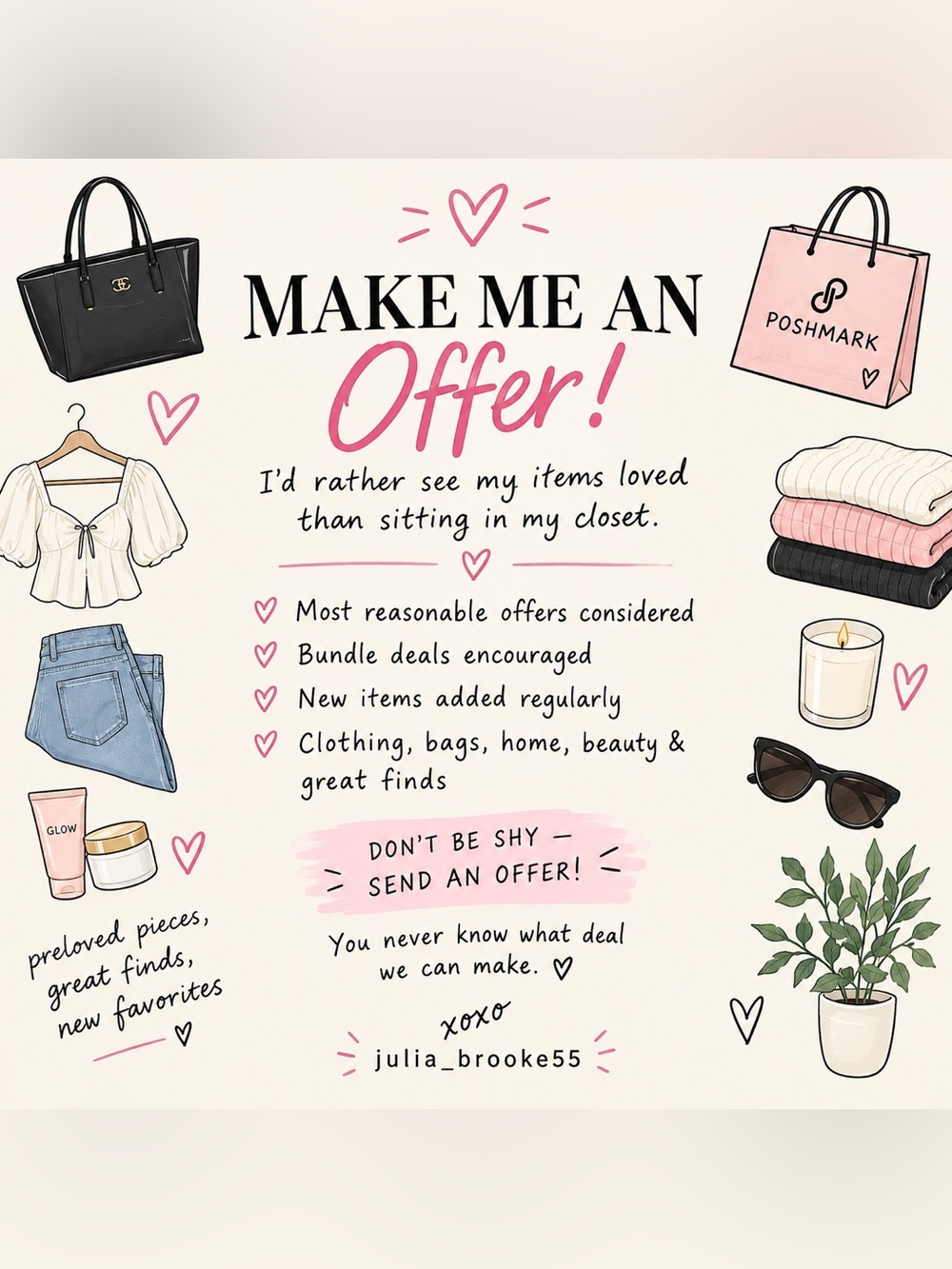 💕 Welcome to My Closet | Offers Encouraged! 💕